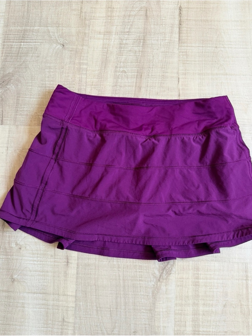 lululemon athletica deep purple athletic skort